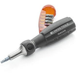 PB 6510 R-30 Insider Pro Ratchet – ratchet handle with integrated bit magazine and 10 PrecisionBits C6