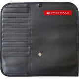 PB 8215 SwissGrip screwdriver set with interchangeable blades in a compact imitation leather roll-up case