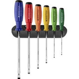 PB 8240 RB SwissGrip screwdriver set with wall mount