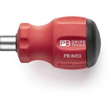 PB 8453 Insider Stubby – Pocket Tool with integrated bit magazine and 6 PrecisionBits C6