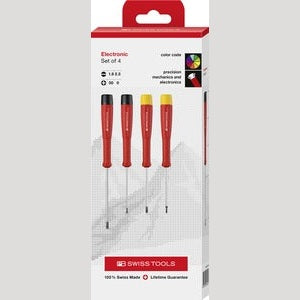 PB 8620 CBB Electronics screwdriver set in a high-quality paperboard box