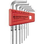 PB Swiss PB 210.H-6 Metric Hex Key L-Wrench Set in a Holder