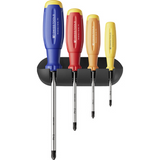 PB Swiss PB 38242.H RB RainBow SwissGrip Evo screwdriver set with wall mount