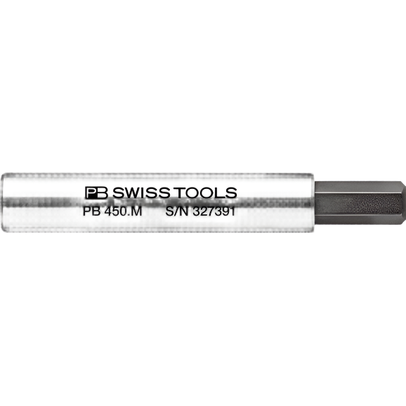 PB Swiss PB 450.M - Universal Bit Holder Adaptor, for Precision Bits C 6.3 1/4"