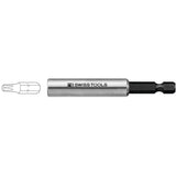 PB Swiss PB 450.M - Universal Bit Holder Adaptor, for Precision Bits C 6.3 1/4"