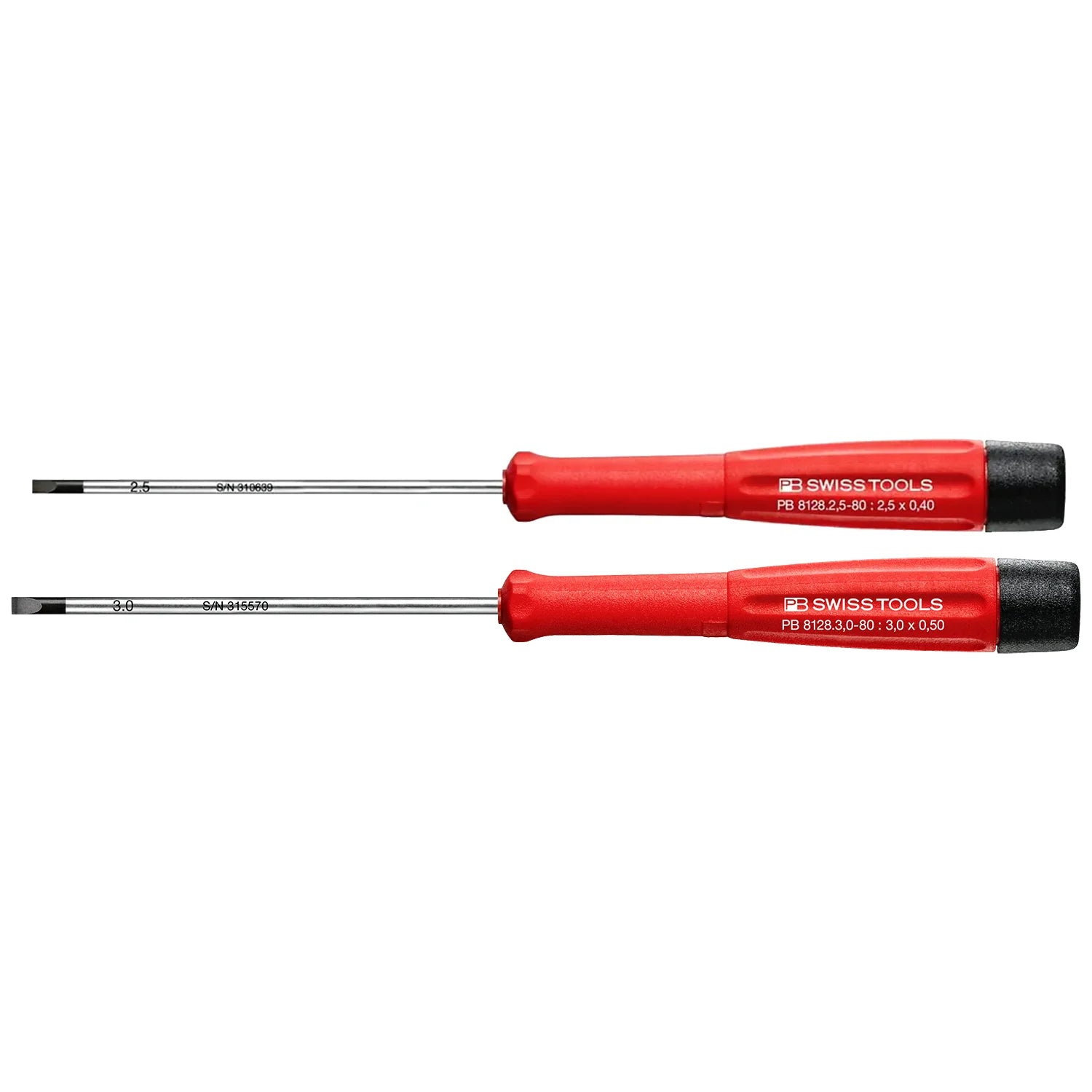 PB Swiss PB 8215.L 25 - SwissGrip Screwdriver Set with Interchangeable Blades in a Leather Roll-Up Case