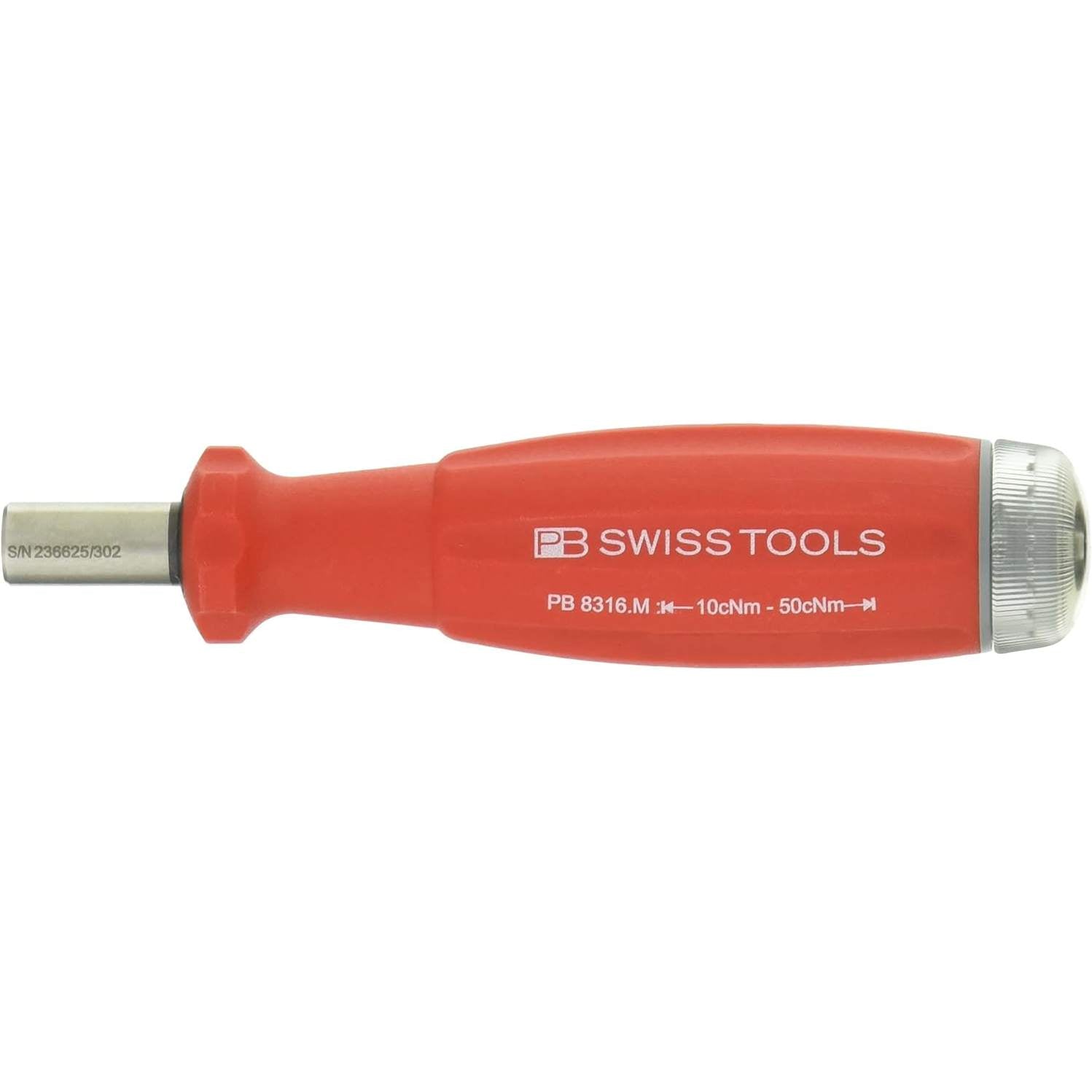 PB Swiss PB 8316.M 10-50 cNm - MecaTorque, Torque Screwdriver with Analog Scale