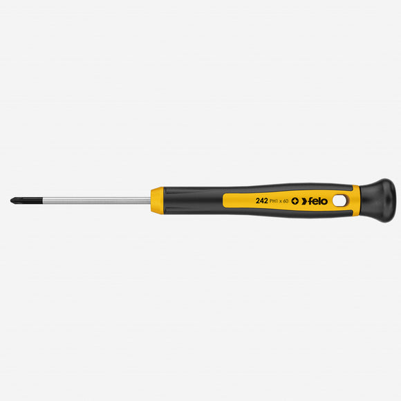 Felo 24200160 #0 x 60mm Precision Phillips Screwdriver