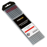 PrimeWeld 2% Thoriated Tungsten Electrode Red,WT20 TIG Welding Electrode