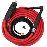PrimeWeld CK TL26 Air Cooled Trim-Line TIG Torch Kit, Flex, 200A, 12.5 with Dinse Connector