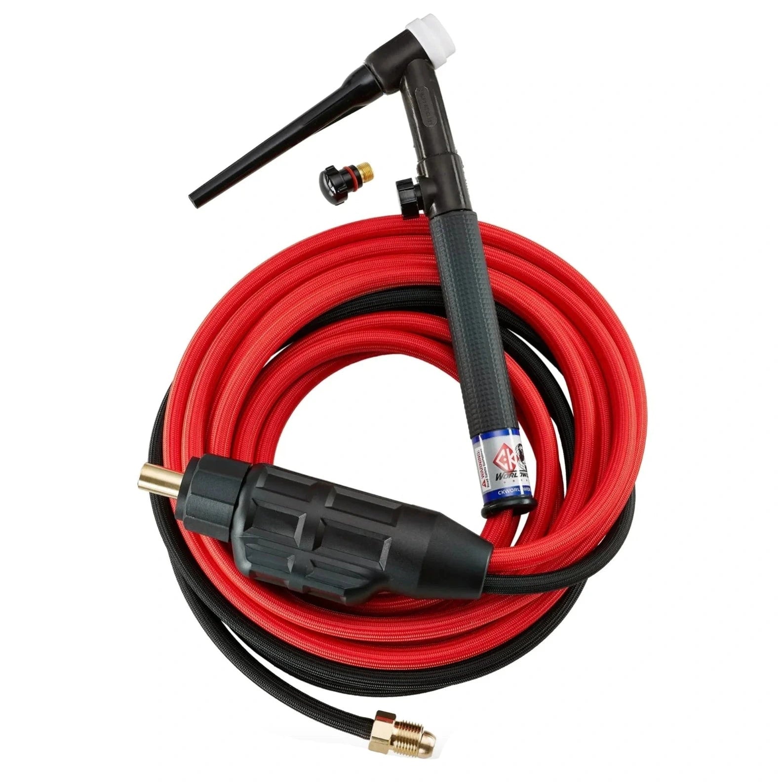 PrimeWeld CK Worldwide 150A 17-Style Flex Head TIG Torch w/ Valve and Sl-35 Dinse