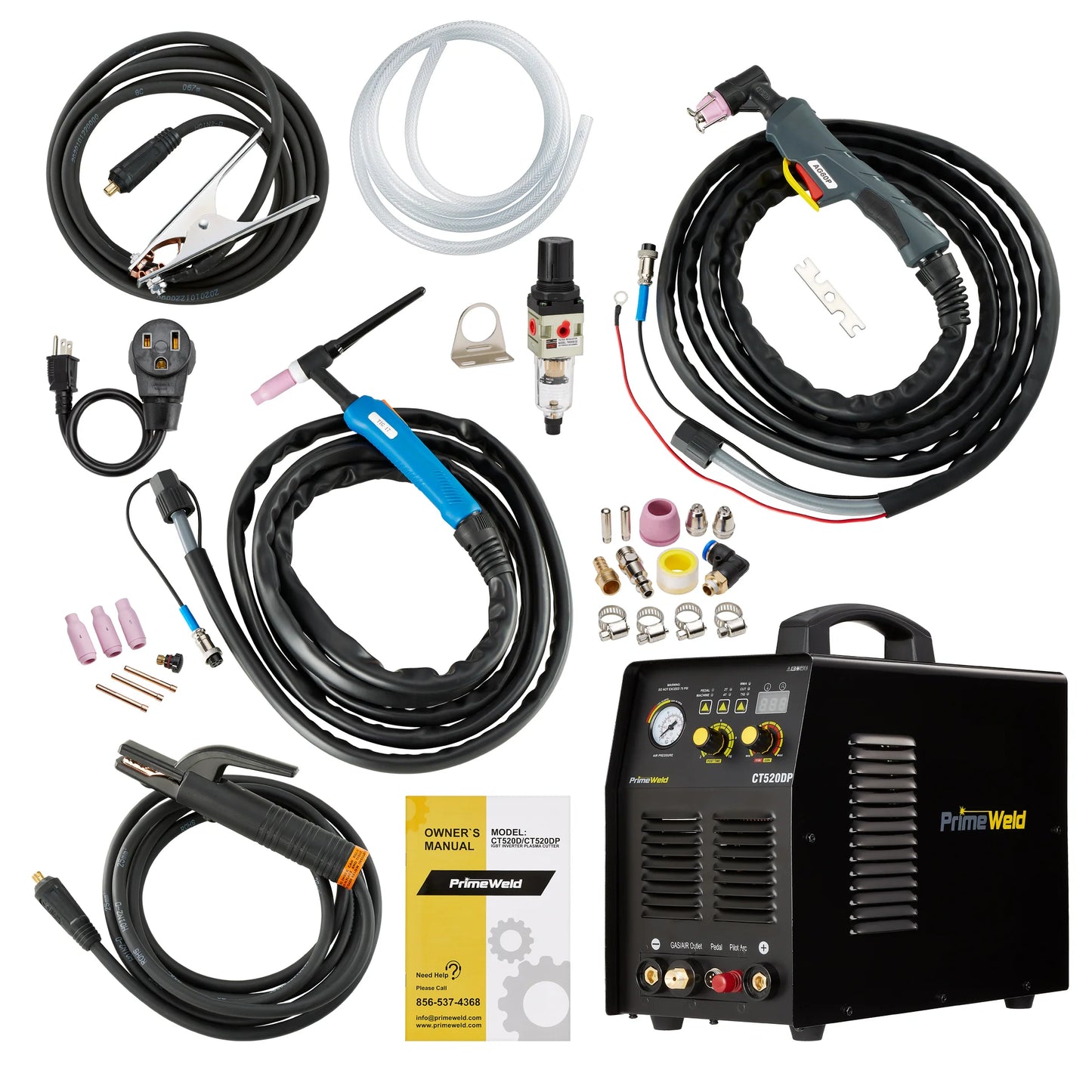 PrimeWeld CT520DP 50A Pilot Arc Plasma Cutter