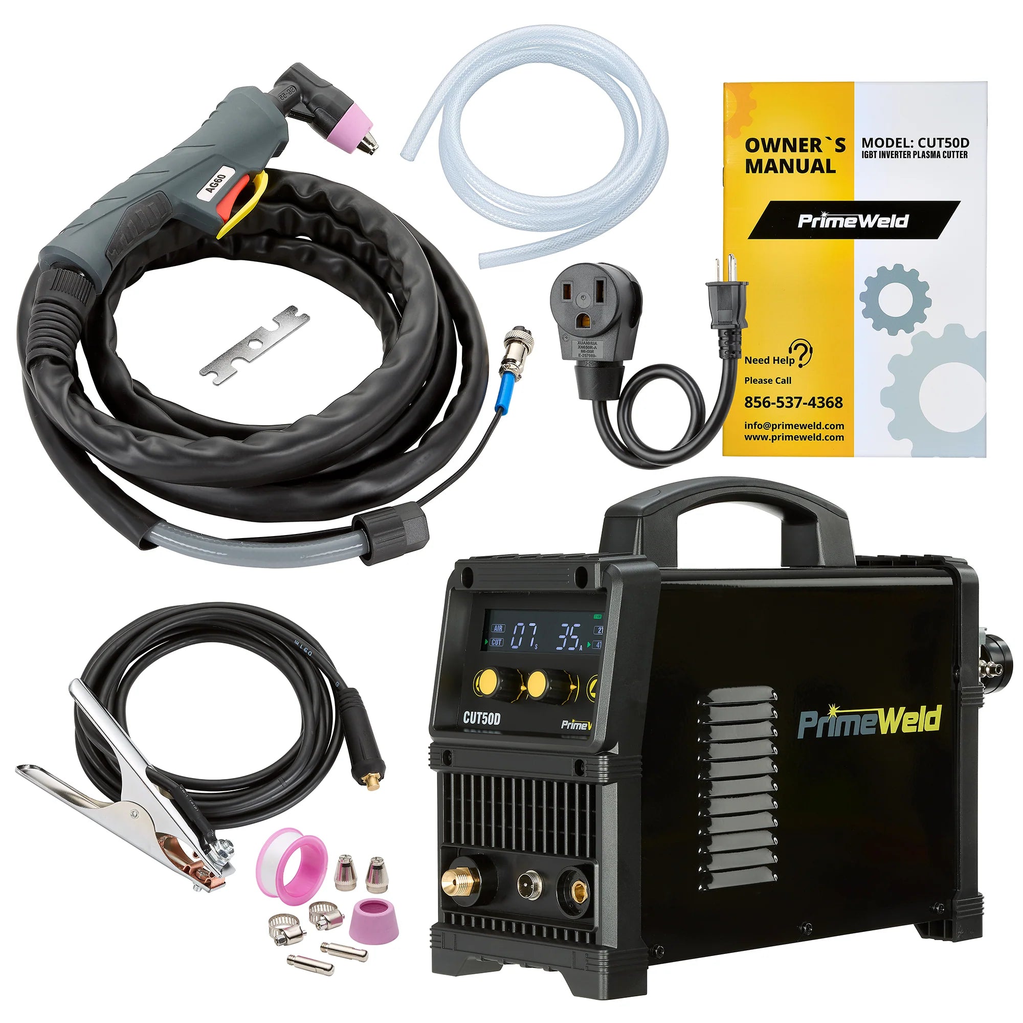 PrimeWeld CUT50D 50-Amp Portable Plasma Cutter