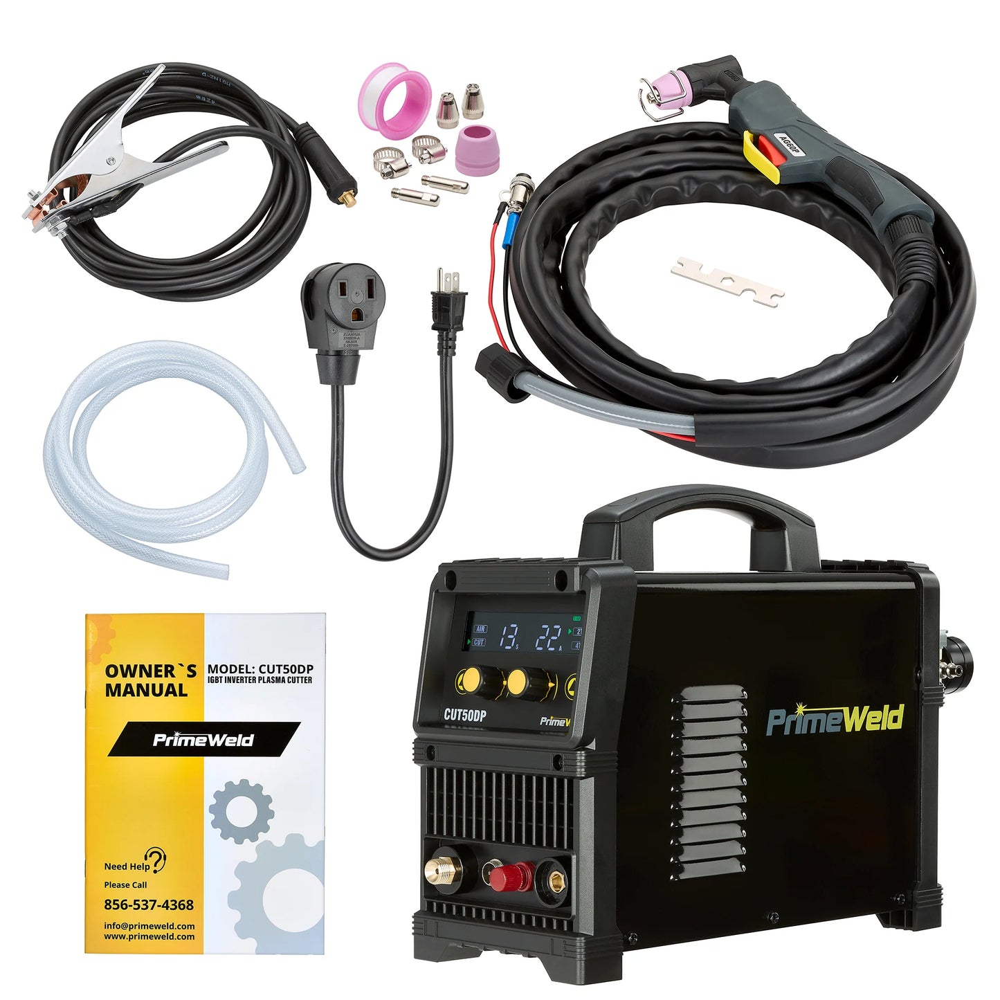 PrimeWeld CUT50DP 50-Amp 110v/220v Plasma Cutter