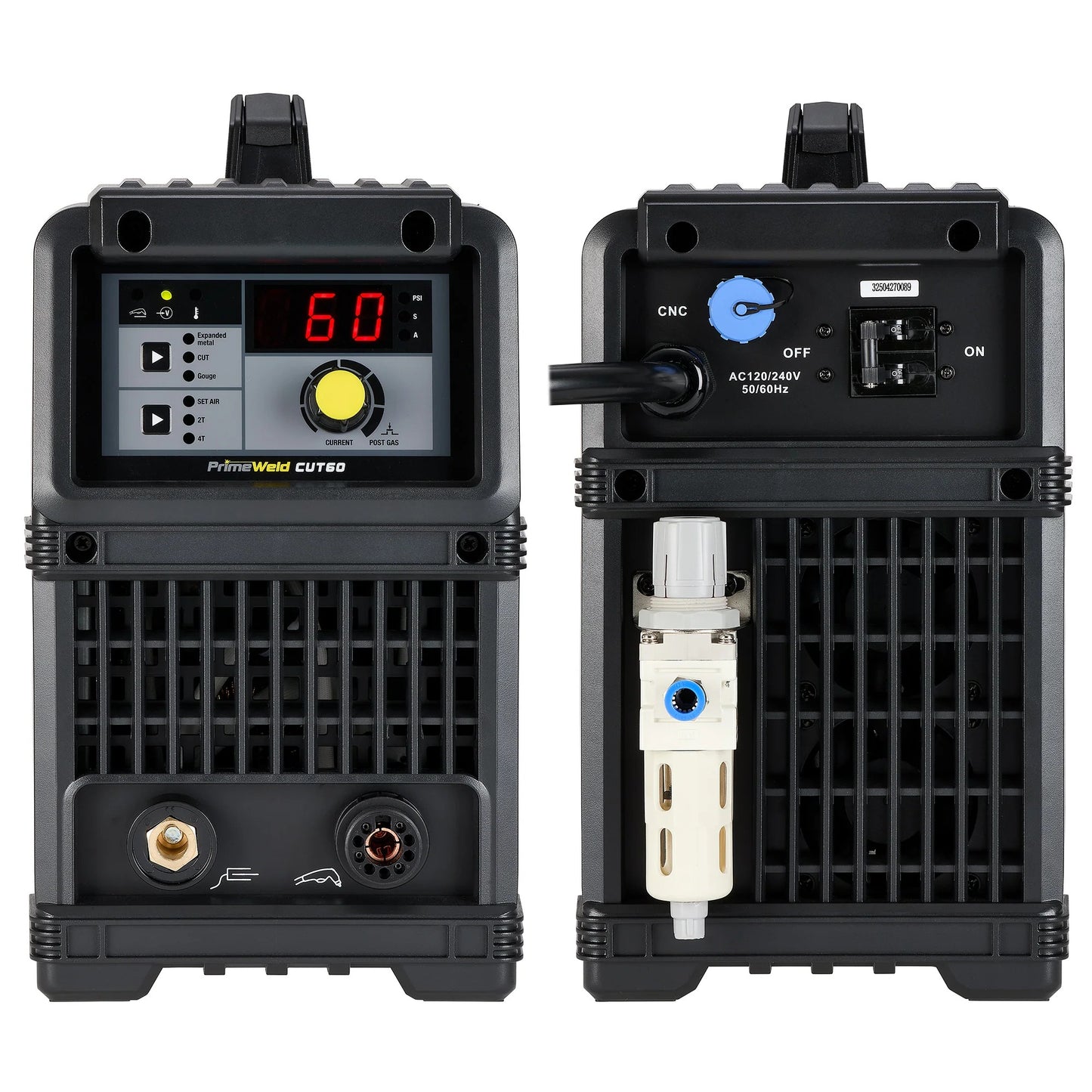 PrimeWeld CUT60 Dual Voltage 110v/220v 60-Amp Plasma Cutter