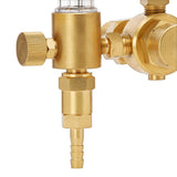 PrimeWeld Dual CO2, Argon, Helium Welding Flowmeter Regulator