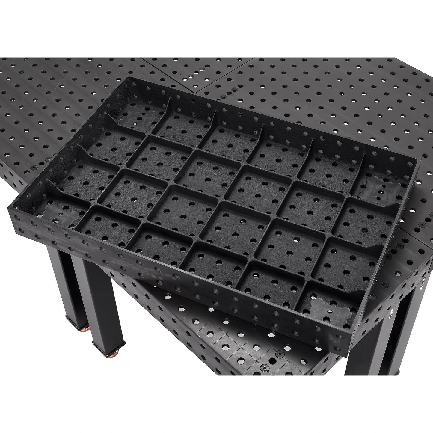 PrimeWeld Fixture Table 2 x 3 Cast Iron With Nitride Coating and Legs