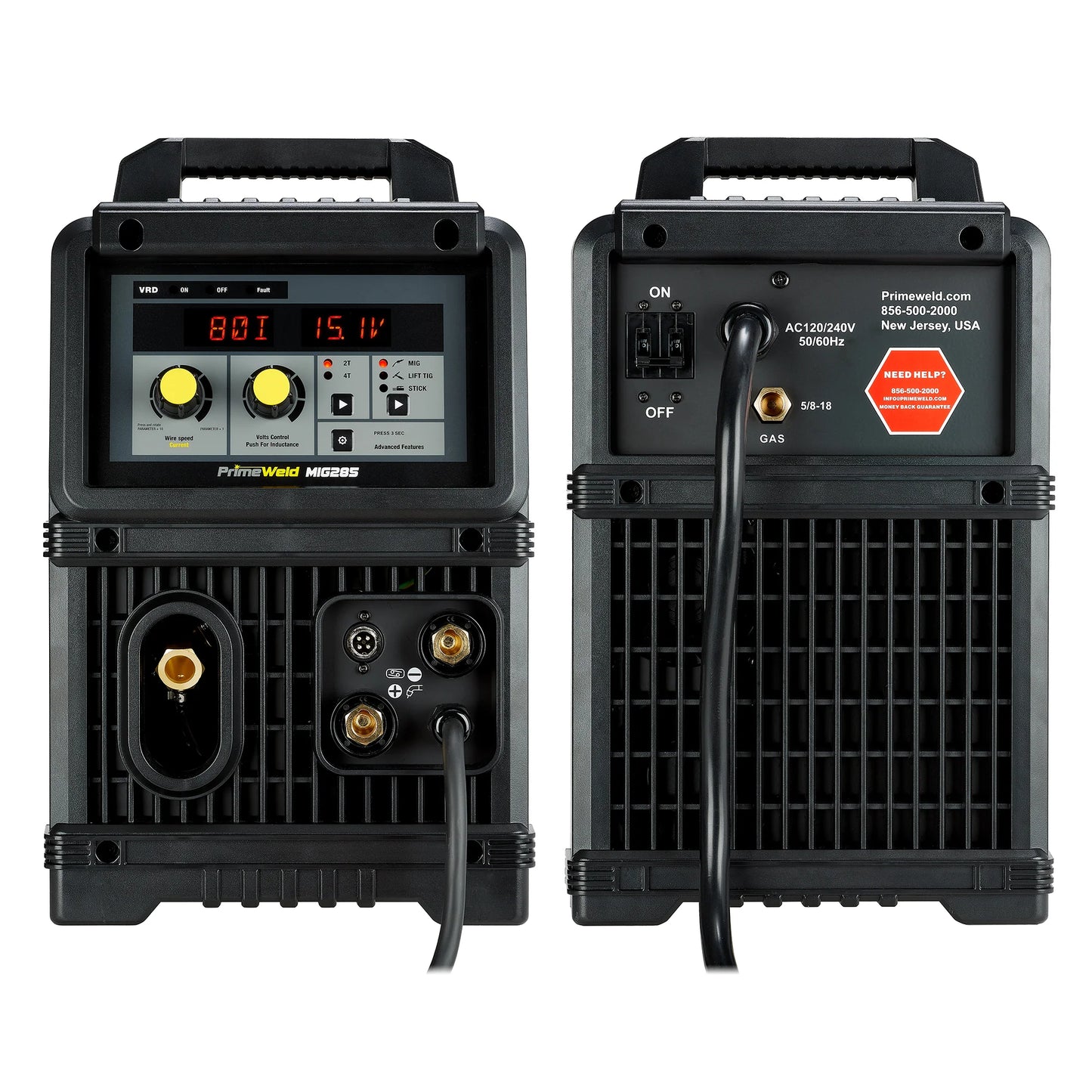 PrimeWeld MIG285 285-Amp MIG Welder Updated