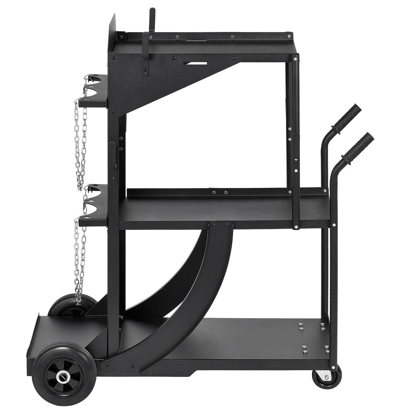 PrimeWeld Tower Cart - Heavy-Duty Welding Cart for TIG + MIG + Plasma Cutters