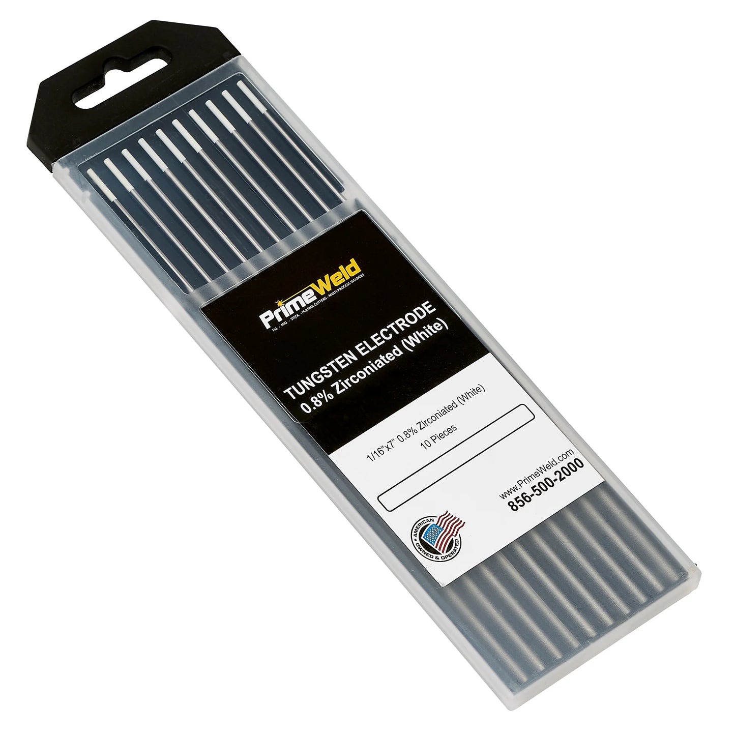Primeweld .8 ZIRCONIATED TUNGSTEN WHITE WZ8