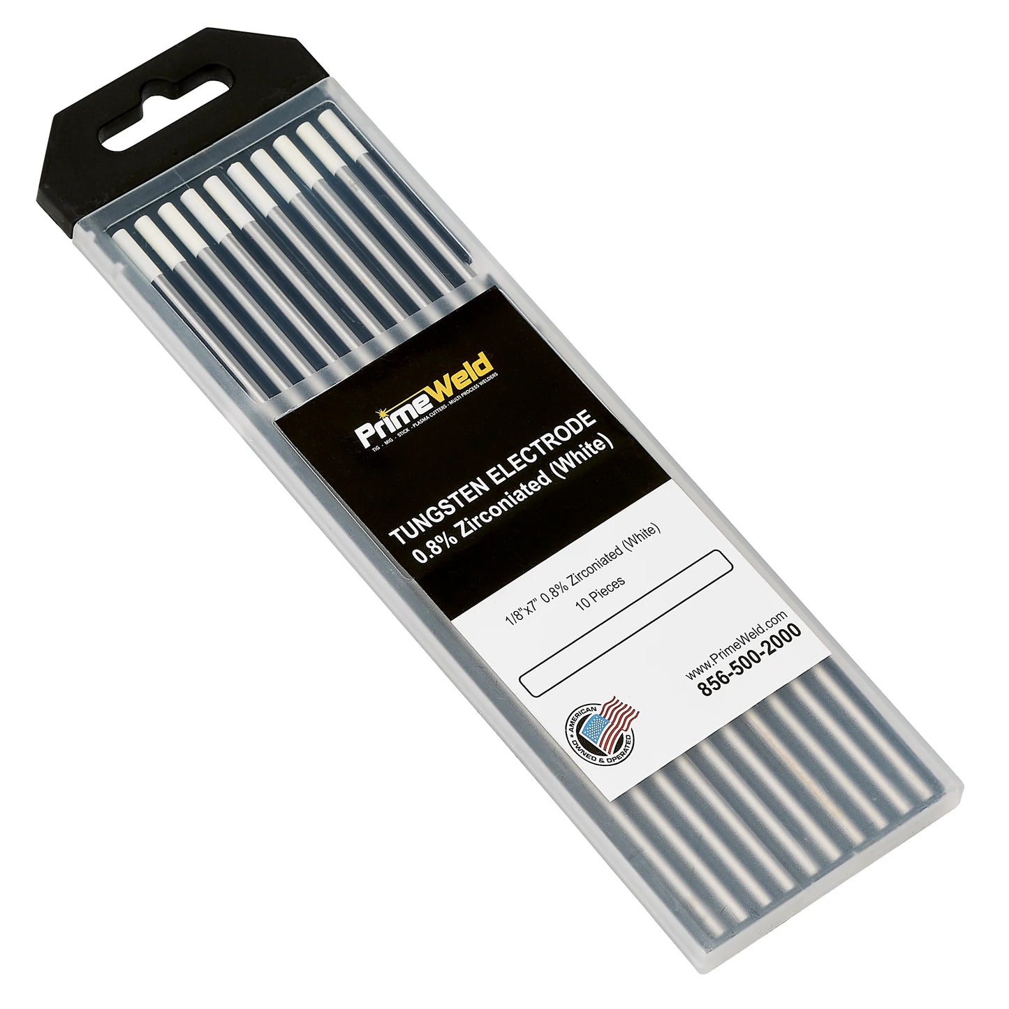 Primeweld .8 ZIRCONIATED TUNGSTEN WHITE WZ8