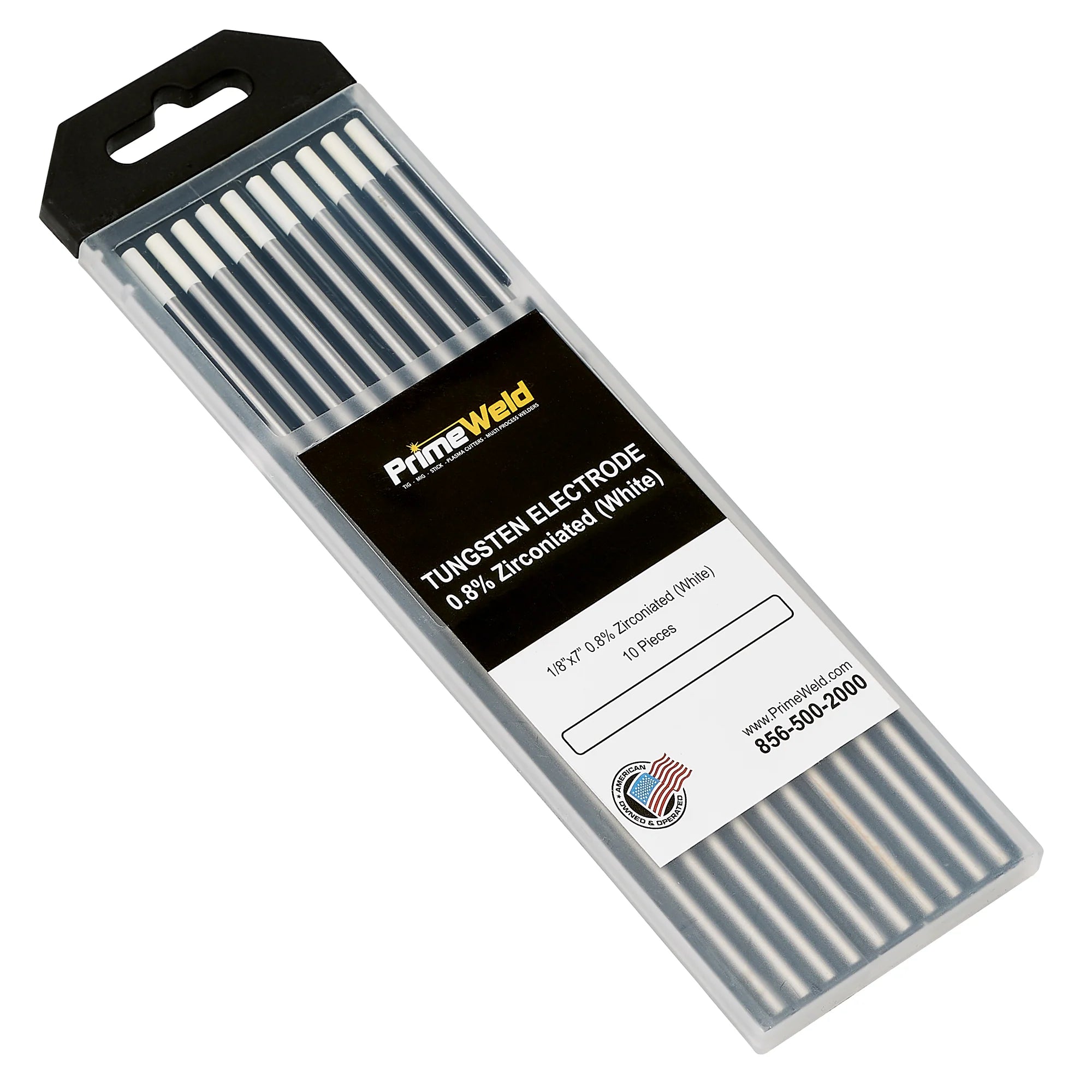 Primeweld .8 ZIRCONIATED TUNGSTEN WHITE WZ8
