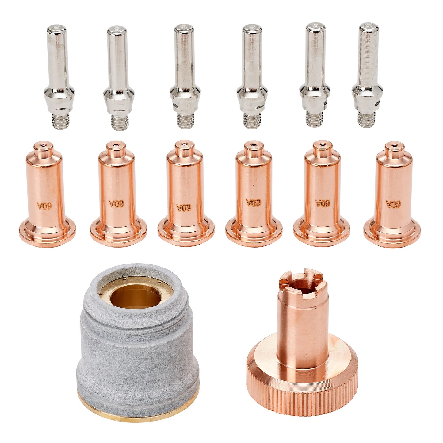 Primeweld CUT60 PLASMA 14PC LONG SHIELDED KIT 60AMP