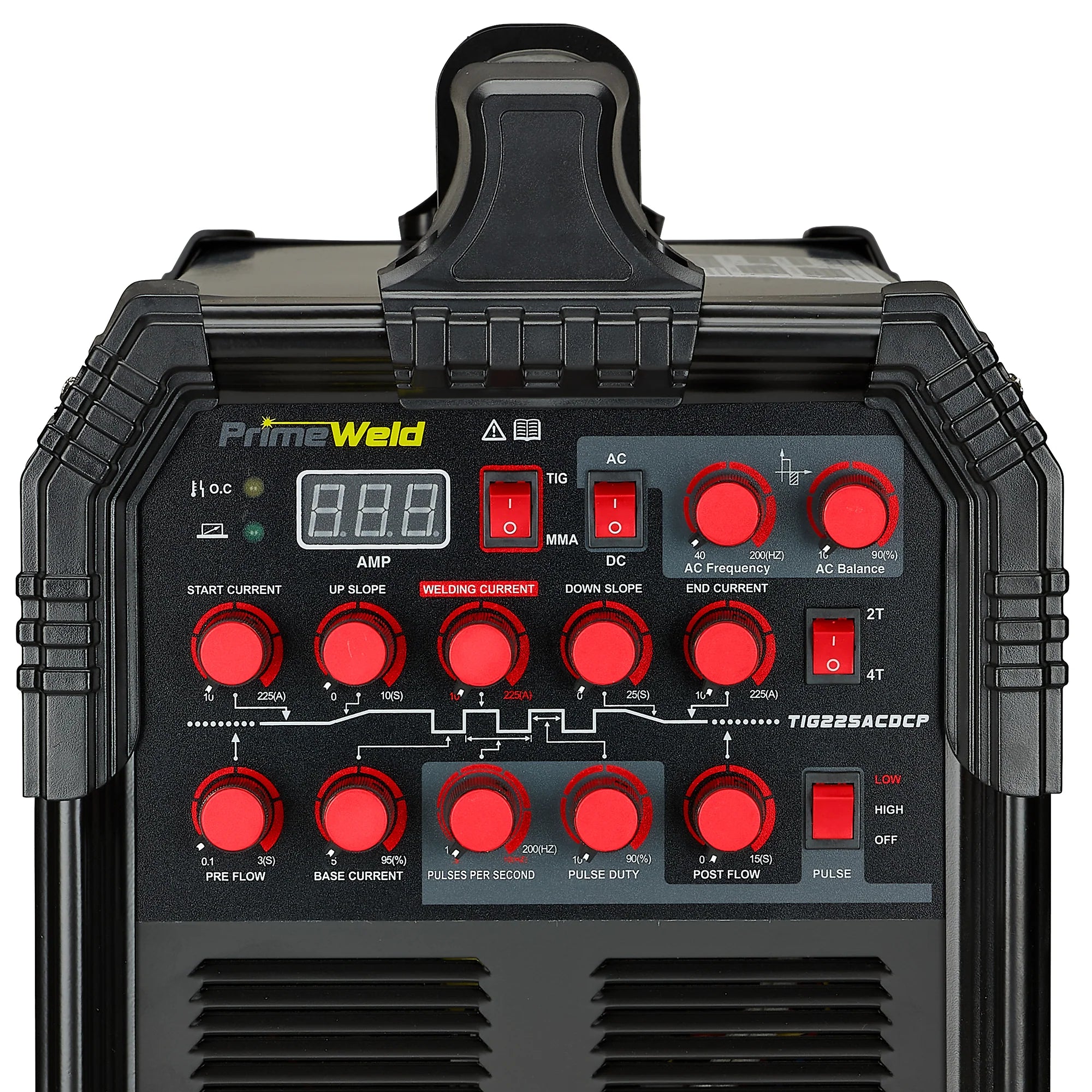 Primeweld TIG 225X AC/DC TIG Welder With Pulse