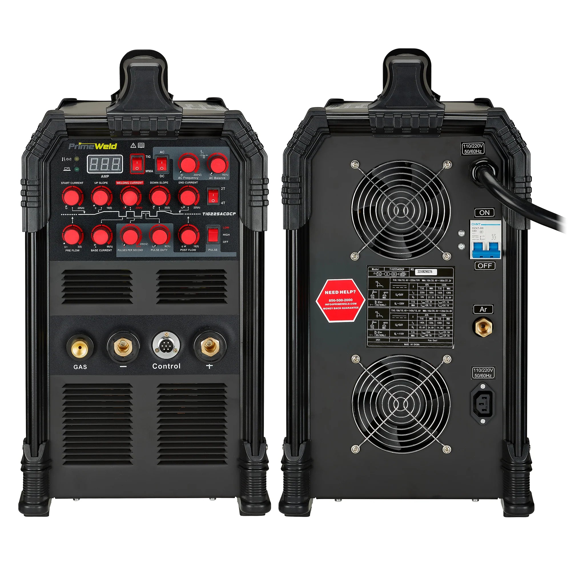 Primeweld TIG 225X AC/DC TIG Welder With Pulse