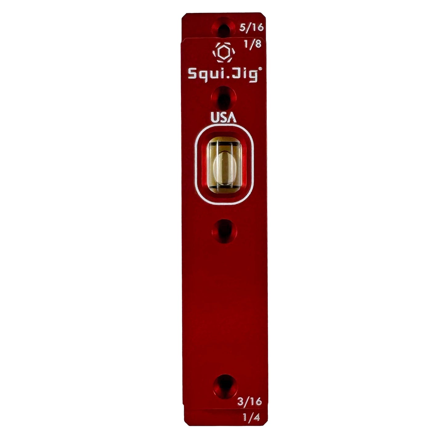 Red - Squi.Jig FPRS45 Standard Heel w/ Screws and Vial