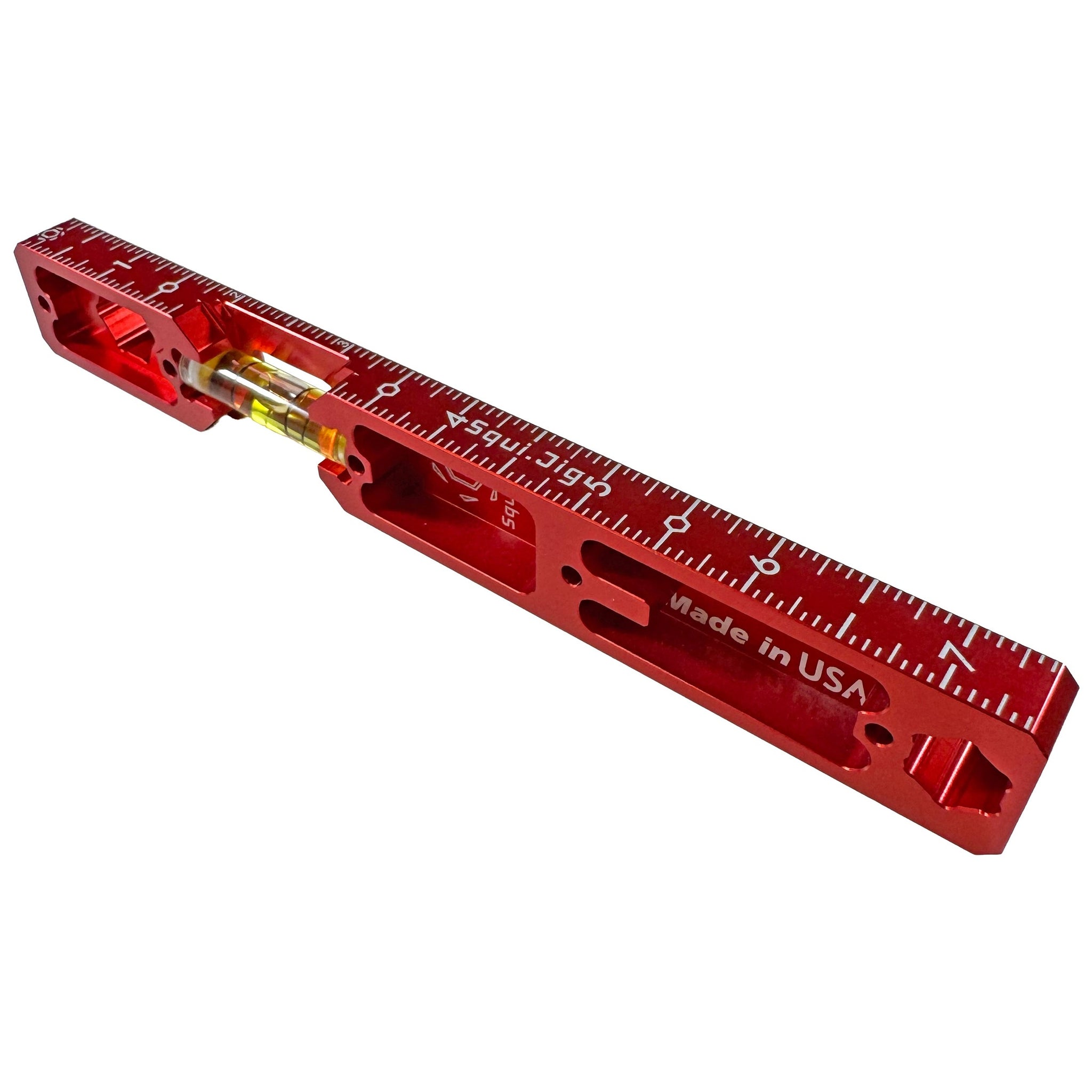 Red - Squi.Jig FPRS75 Standard Heel w/ Screws and Vial