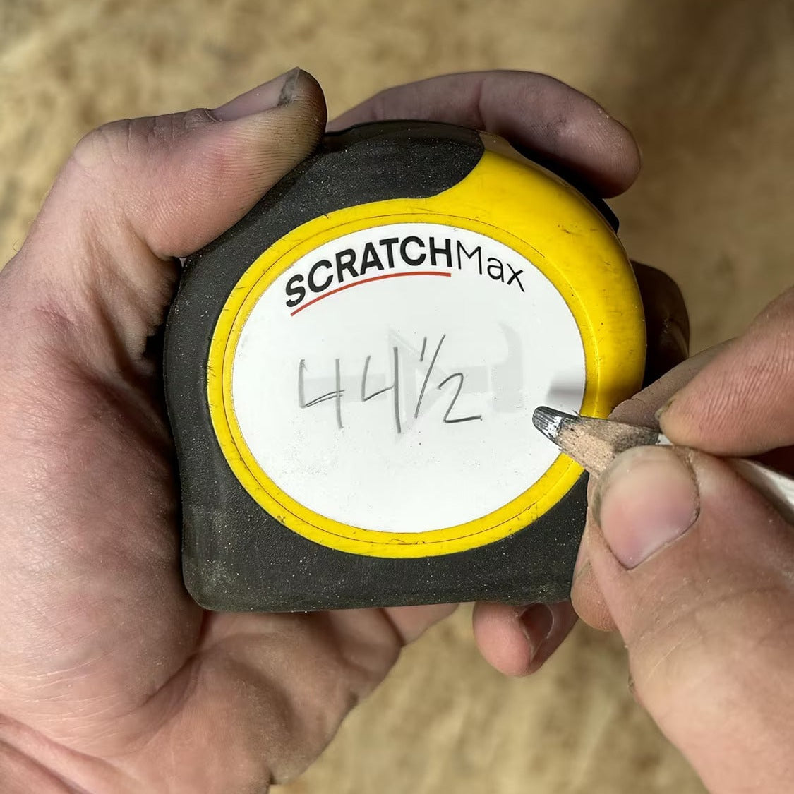 SCRATCHMax Erasable Tape Measure Note Pad