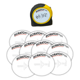 SCRATCHMax Erasable Tape Measure Note Pad