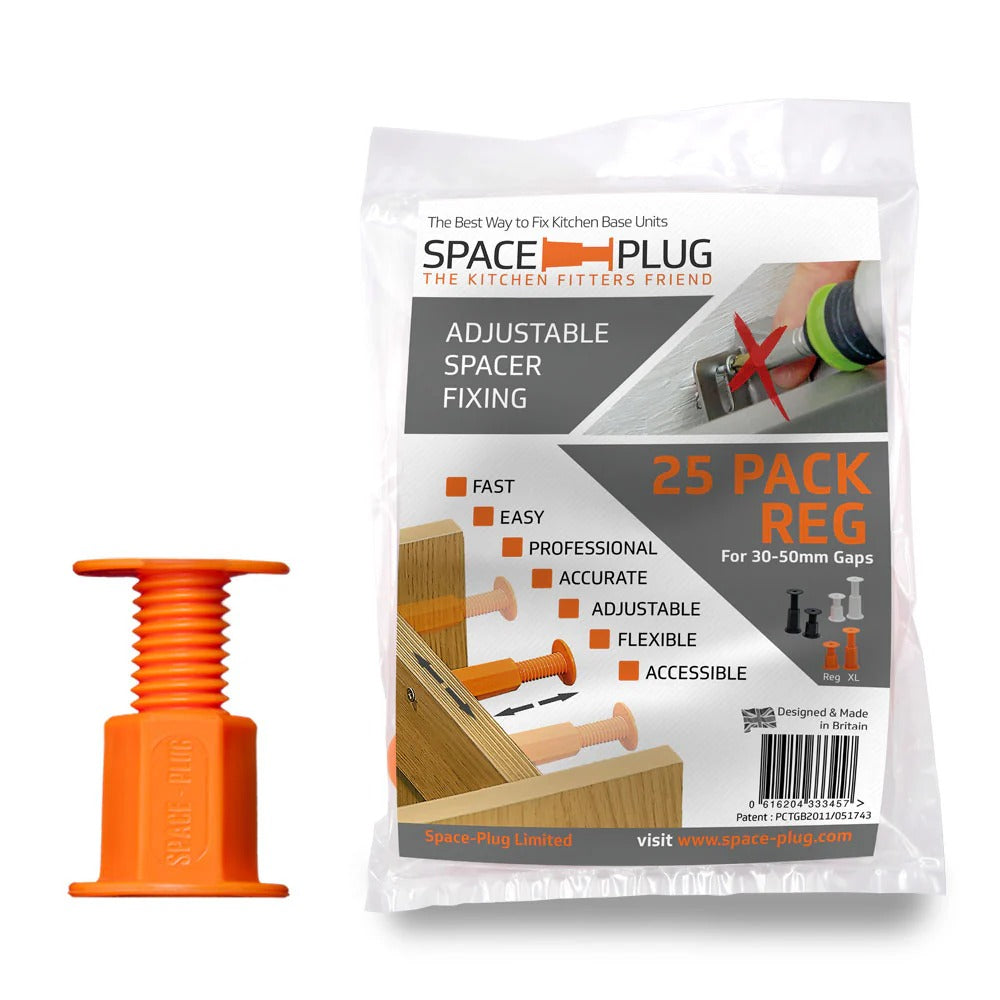 Space-Plug Regular – Adjustable Kitchen Cabinet Fixings
