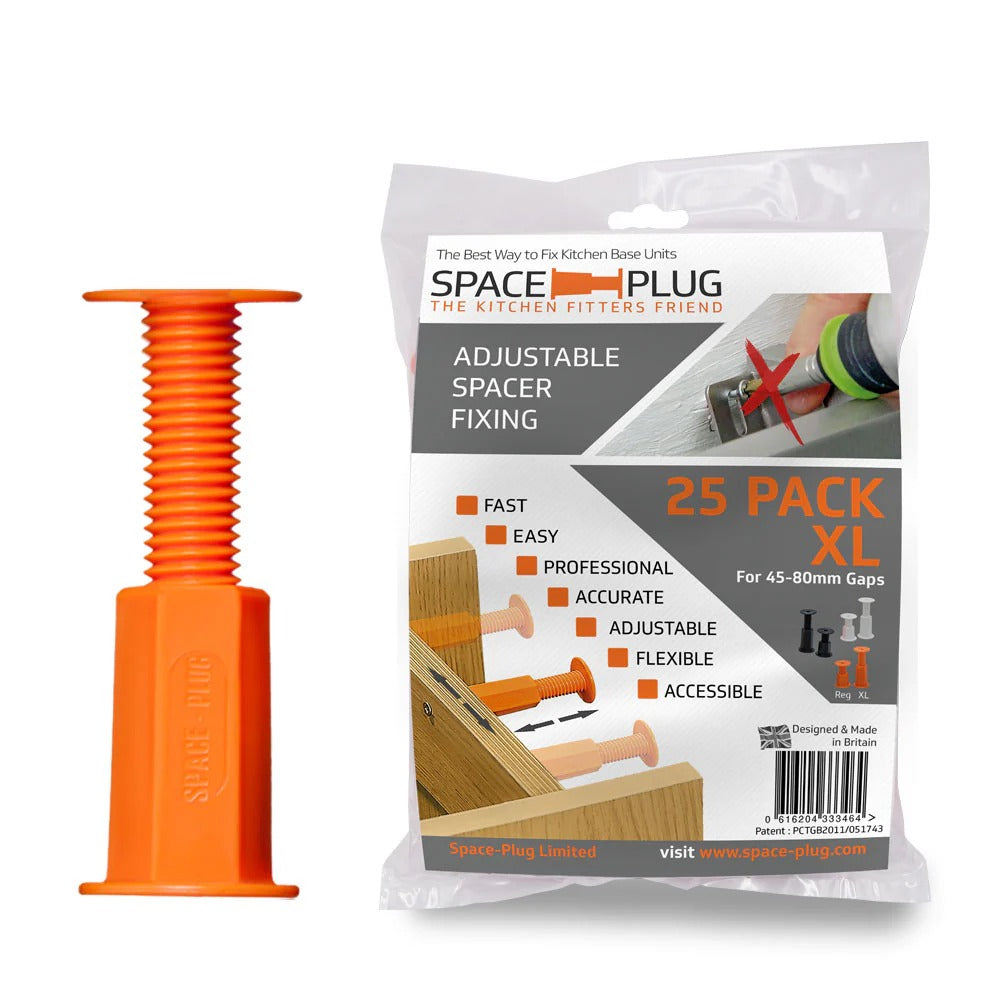 Space-Plug XL – Deep Void Cabinet Fixings for Kitchens – KCI Tools