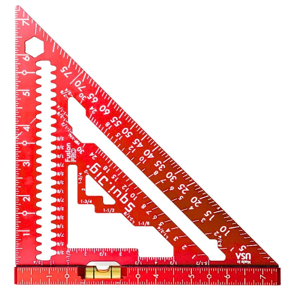 Squi.Jig 7.5" Fusion Pro Square - RedLine – KCI Tools