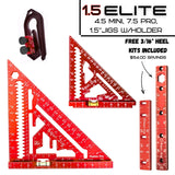 Squi.Jig 7.5" Fusion Pro Square - RedLine