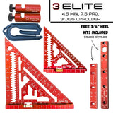 Squi.Jig 7.5" Fusion Pro Square - RedLine