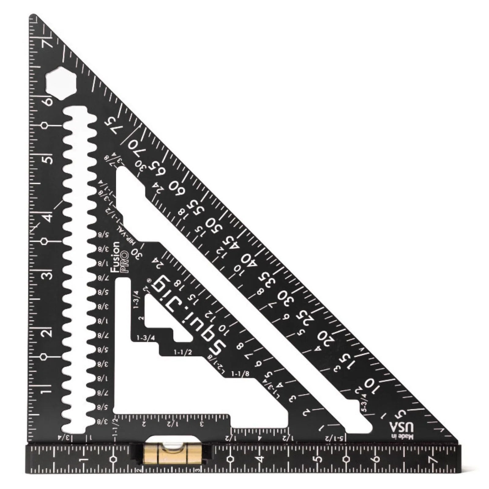 Squi.Jig Fusion Pro 7.5" Rafter Square with Level