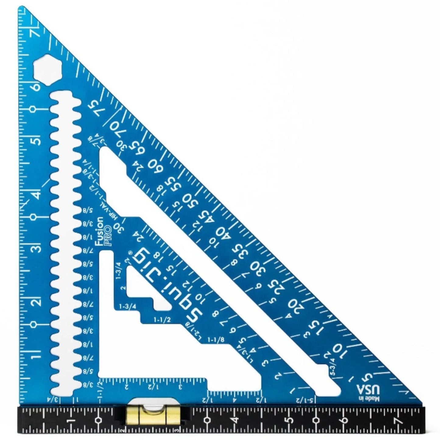 Squi.Jig Limited Edition Fusion 7.5 inch Pro Square - Black Blue