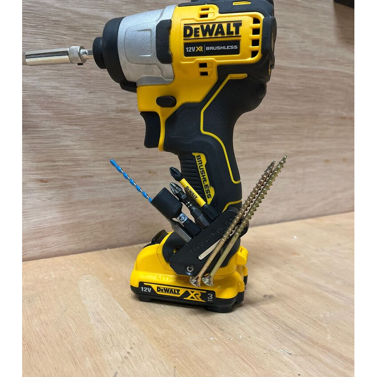 StealthMounts 45° & 90° Magnetic Bit Holder for Dewalt XR & Flexvolt Tools