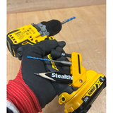 StealthMounts 45° & 90° Magnetic Bit Holder for Dewalt XR & Flexvolt Tools
