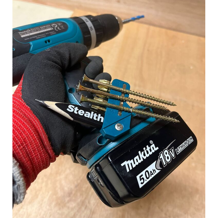 StealthMounts 45° & 90° Magnetic Bit Holder for Makita CXT, LXT & XGT Tools