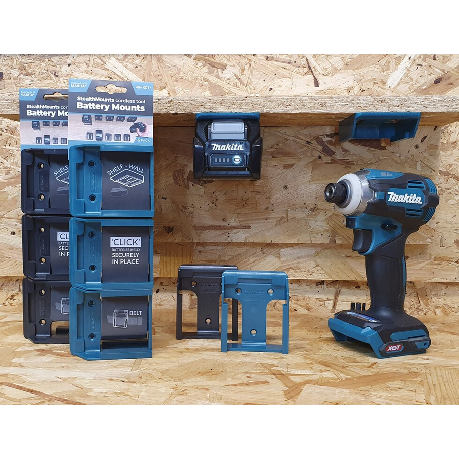 StealthMounts Battery Mounts for Makita 40v XGT Batteries
