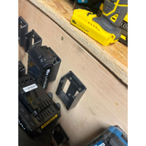StealthMounts Battery Mounts for Stanley Fat Max, Black & Decker & Porter Cable 18v