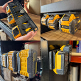 StealthMounts DeWalt Magnetic Battery Holder Board