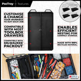 StealthMounts BLACK Double Compartment PacTray