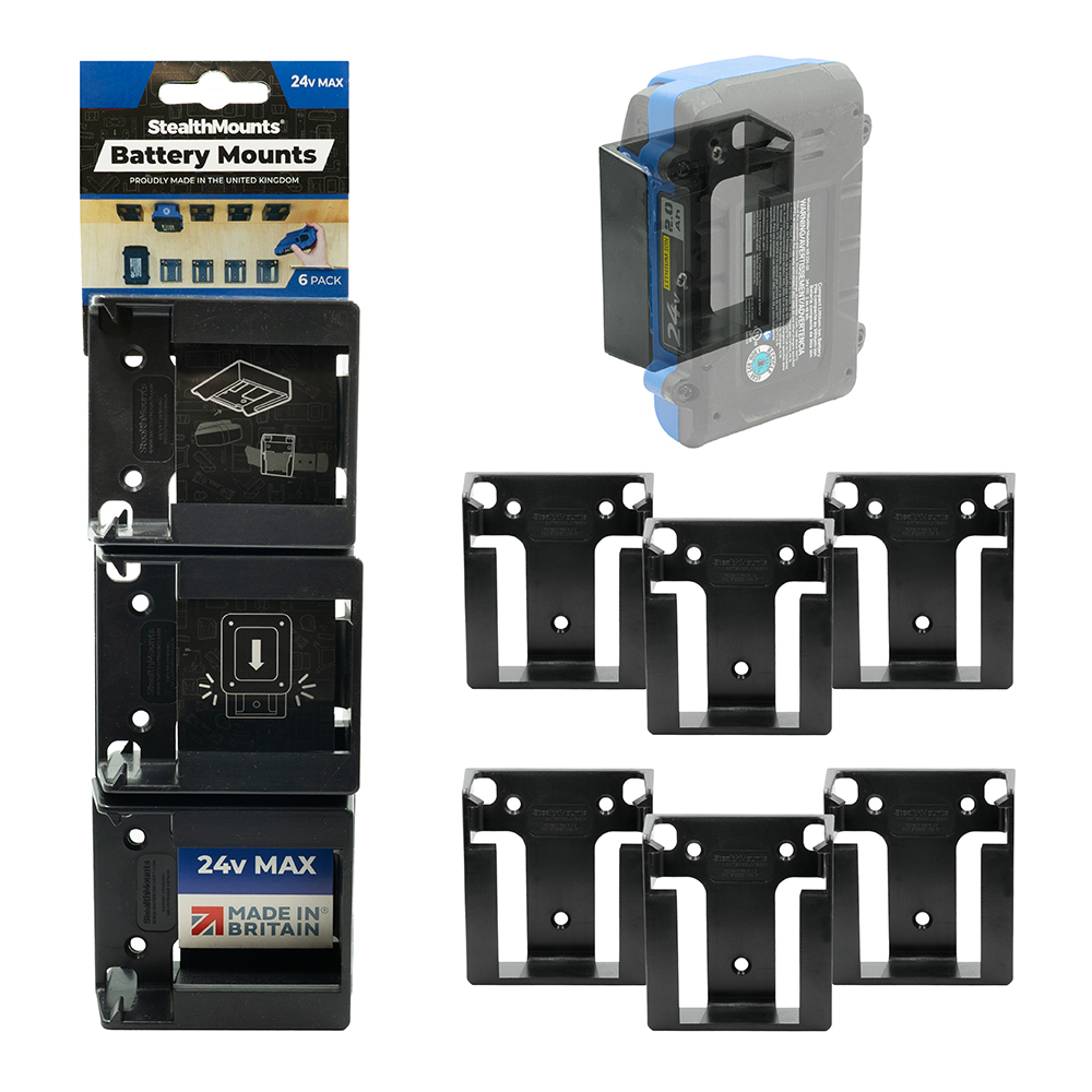 StealthMounts Kobalt 24v Battery Holders