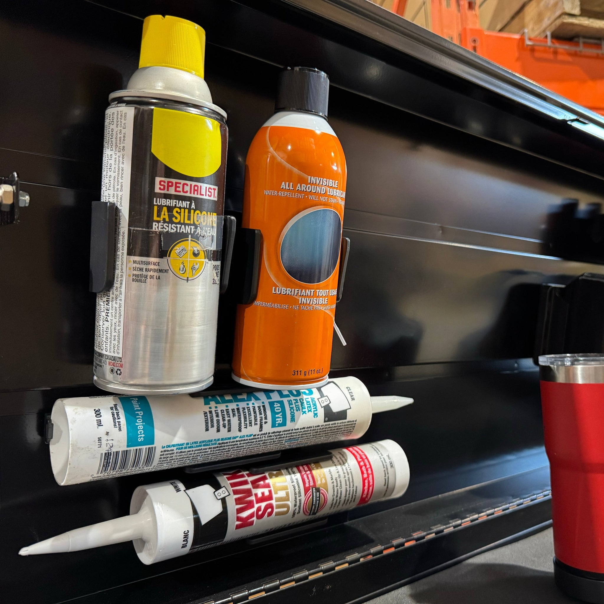StealthMounts Magnetic Aerosol Can Holder - 2 Pack