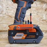 StealthMounts Magnetic Bit Holder for AEG & Ridgid 18v Tools